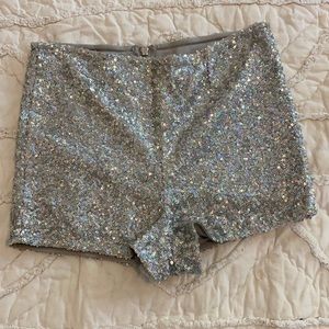 Cheeky high waisted shorts